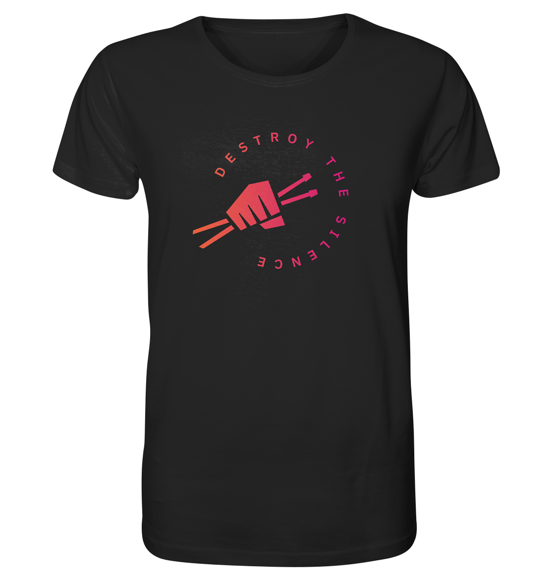 Organic Shirt "Destroy The Silence"