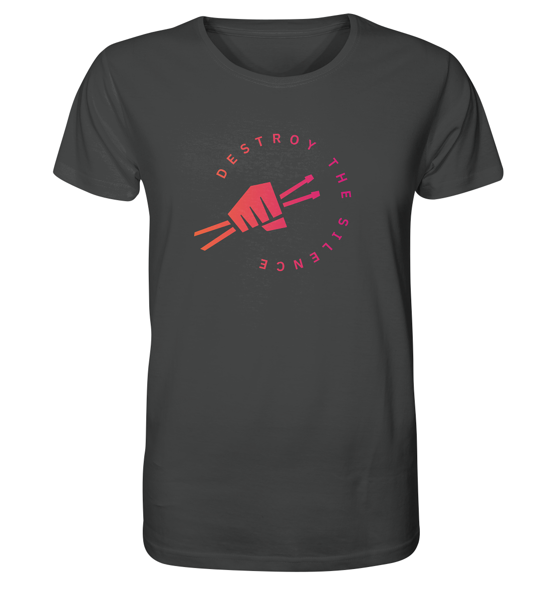 Organic Shirt "Destroy The Silence"
